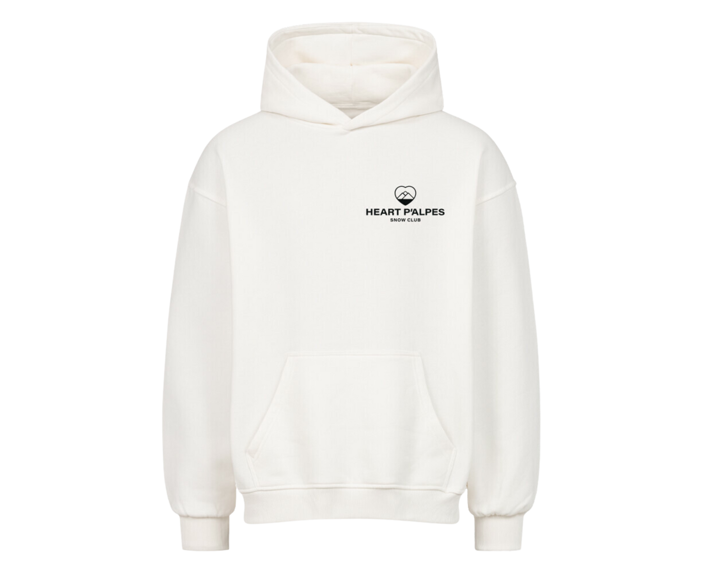 WHITE LINES Oversized Hoodie
