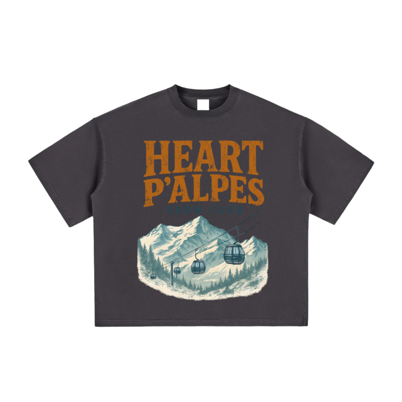 Outofseason,Boxy fit,Tee,T shirt,Box,Faded,Vintage,Western,Summer