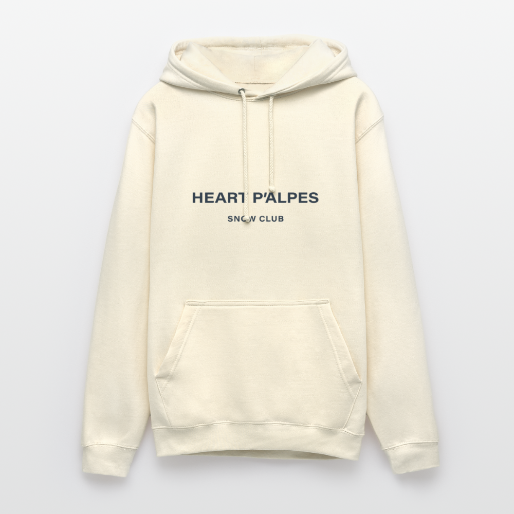 HEART P’ALPES Hooded Sweatshirt - vanilla