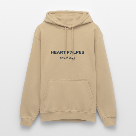 HEART P’ALPES Hooded Sweatshirt - beige