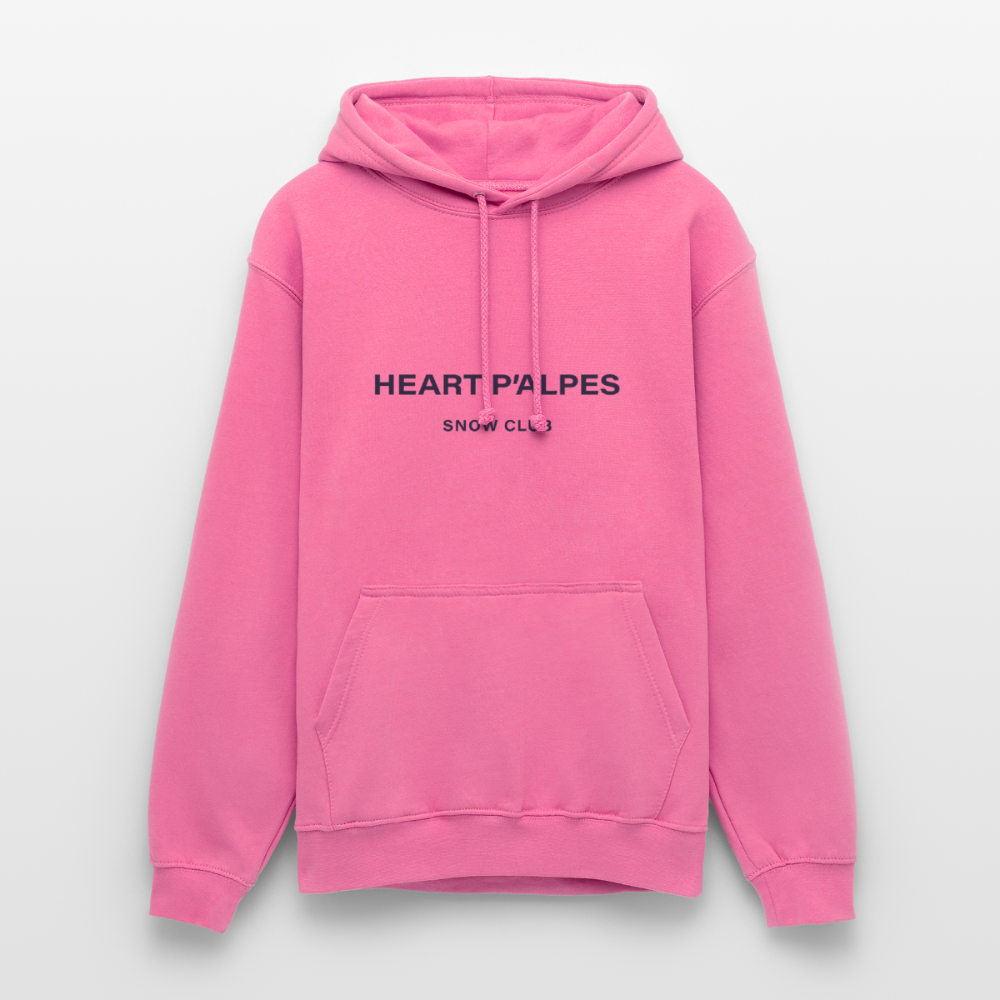 HEART P’ALPES Hooded Sweatshirt - pink