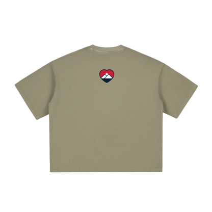 Outofseason,Boxy fit,Tee,T shirt,Box,Faded,Vintage,Western,Summer