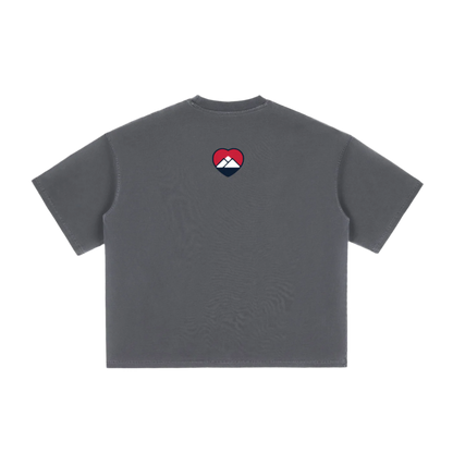 Outofseason,Boxy fit,Tee,T shirt,Box,Faded,Vintage,Western,Summer