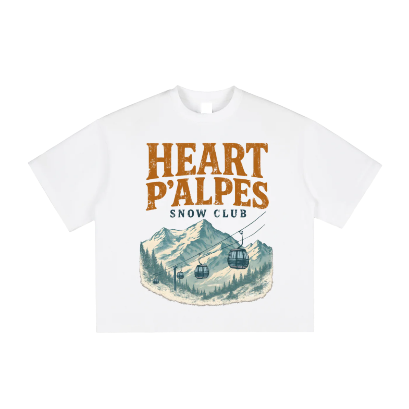 Outofseason,Boxy fit,Tee,T shirt,Box,Faded,Vintage,Western,Summer